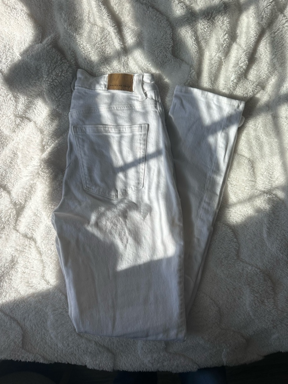 American Eagle Outfitters White Denim Jeans